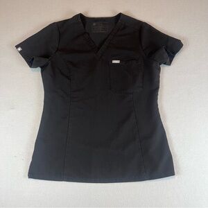 FIGS Scrub Top Black Women’s Small Technical Collection